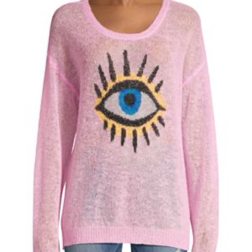 WILDFOX Eye See You Genesis Alpaca-Blend‎ Sweater